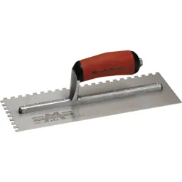 Marshalltown 702SD Notched Trowel - 11", 4" 1/2"