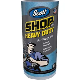 Scott Blue Heavy Duty Workshop Cloth Roll 