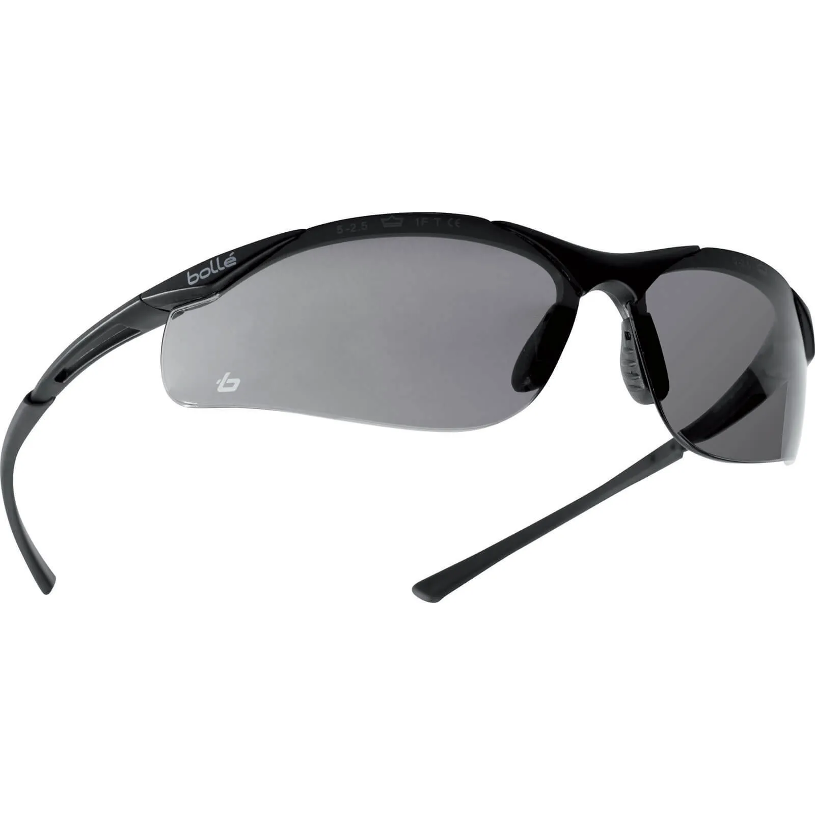 Bolle Contour CONTPSF Anti Scratch and Anti Fog Smoke Safety Glasses