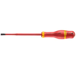 Facom Protwist Insulated Parallel Slotted Screwdriver - 6.5mm, 150mm
