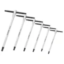 Facom 6 Piece Sliding T Handle Hexagon Allen Key Set Metric