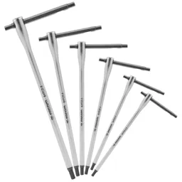 Facom 6 Piece Sliding T Handle Hexagon Allen Key Set Metric