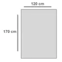 Colours Amara Houndstooth Beige & grey Rug (L)1.6m (W)1.2m