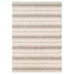 Colours Ariana Striped Cream Rug (L)2.3m (W)1.6m