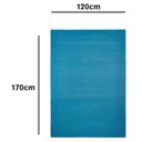 Colours Madisen Plain Turquoise Rug (L)1.7m (W)1.2m