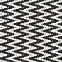 Colours Haillie Chevron Black & white Rug (L)1.7m (W)1.2m