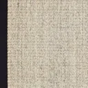 Colours Fedora Flatweave with cotton border Black Rug (L)1.7m (W)1.2m