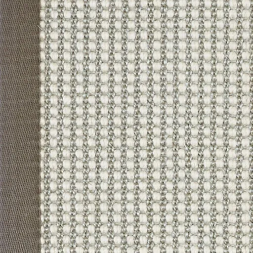 Colours Frydah Flatweave with cotton border Grey Rug (L)1.7m (W)1.2m