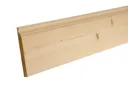 GoodHome Planed Natural Pine Ogee Softwood Skirting board (L)2.4m (W)169mm (T)15mm 4.07kg
