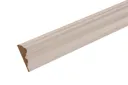 GoodHome Primed White MDF Ogee Softwood Dado rail (L)2.4m (W)58mm (T)18mm 2.07kg