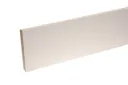 Primed White MDF Rolled edge Window board, (L)2.1m (W)219mm (T)25mm