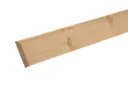 Pine Bullnose Skirting board (L)2.4m (W)94mm (T)12mm, Pack of 5