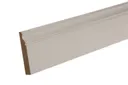 Metsä Wood Primed White MDF Ogee Softwood Skirting board (L)2.4m (W)119mm (T)18mm, Pack of 2