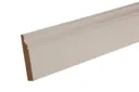 GoodHome Primed White MDF Ogee Softwood Architrave (L)2.1m (W)69mm (T)18mm 10.63kg, Pack of 5