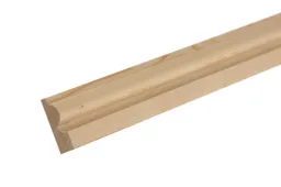 Planed Natural Pine Torus Architrave (L)2.1m (W)58mm (T)15mm, Pack of 5