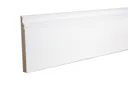 Primed White MDF Ogee Skirting board (L)2.4m (W)169mm (T)18mm, Pack of 2