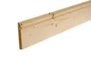 Planed Natural Pine Torus Skirting board (L)2.4m (W)144mm (T)19.5mm, Pack of 2