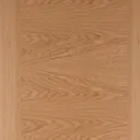 Flush Oak veneer LH & RH Internal Fire Door, (H)1981mm (W)762mm