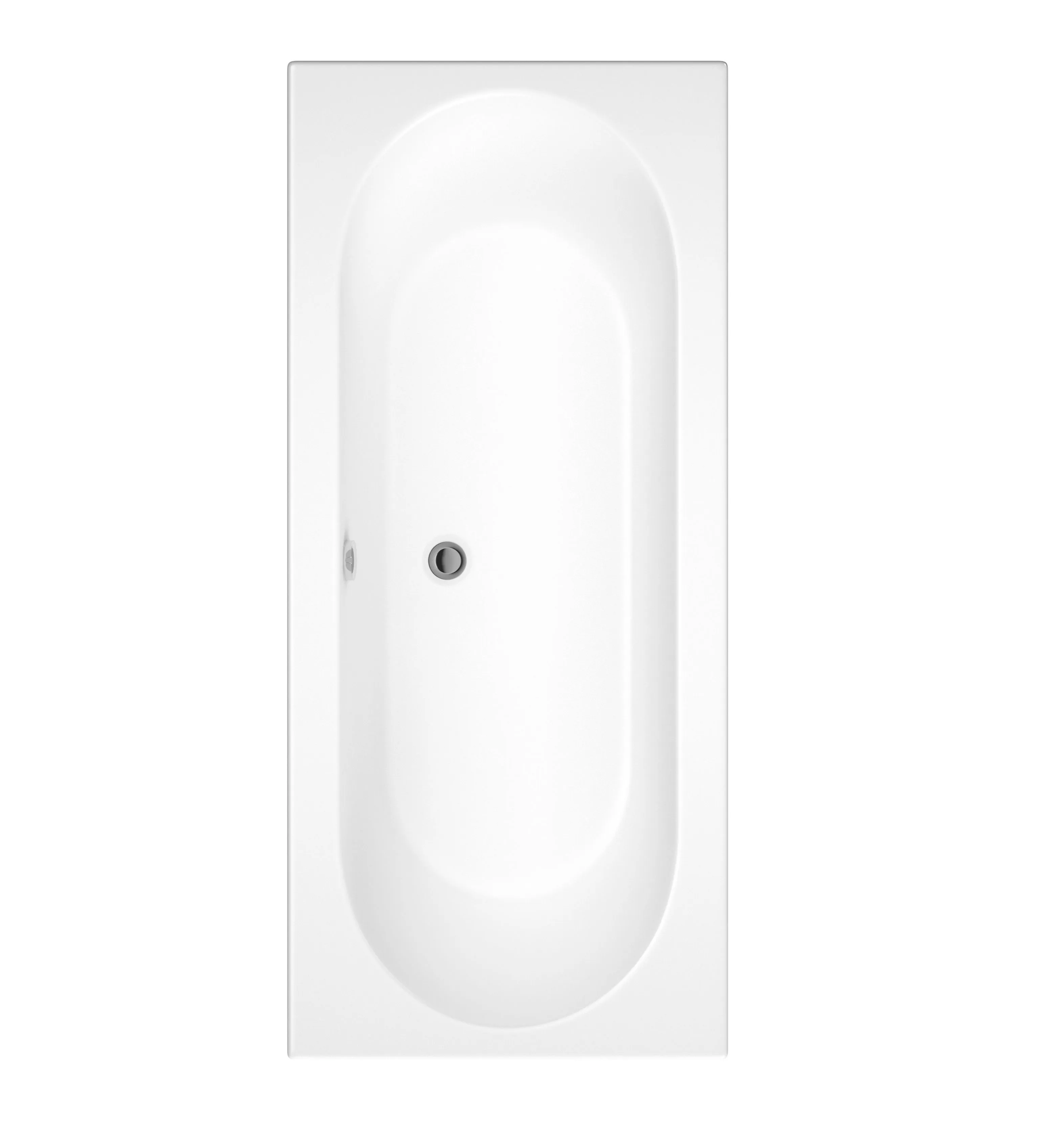 Cooke & Lewis Sovana Acrylic Straight Bath (L)1700mm (W)750mm