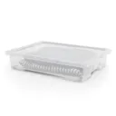 Form Kaze Clear 50L Plastic XL Storage box & Lid, Pack of 3