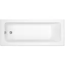 Cooke & Lewis Arezzo Supercast acrylic Rectangular Straight Bath (L)1700mm (W)750mm