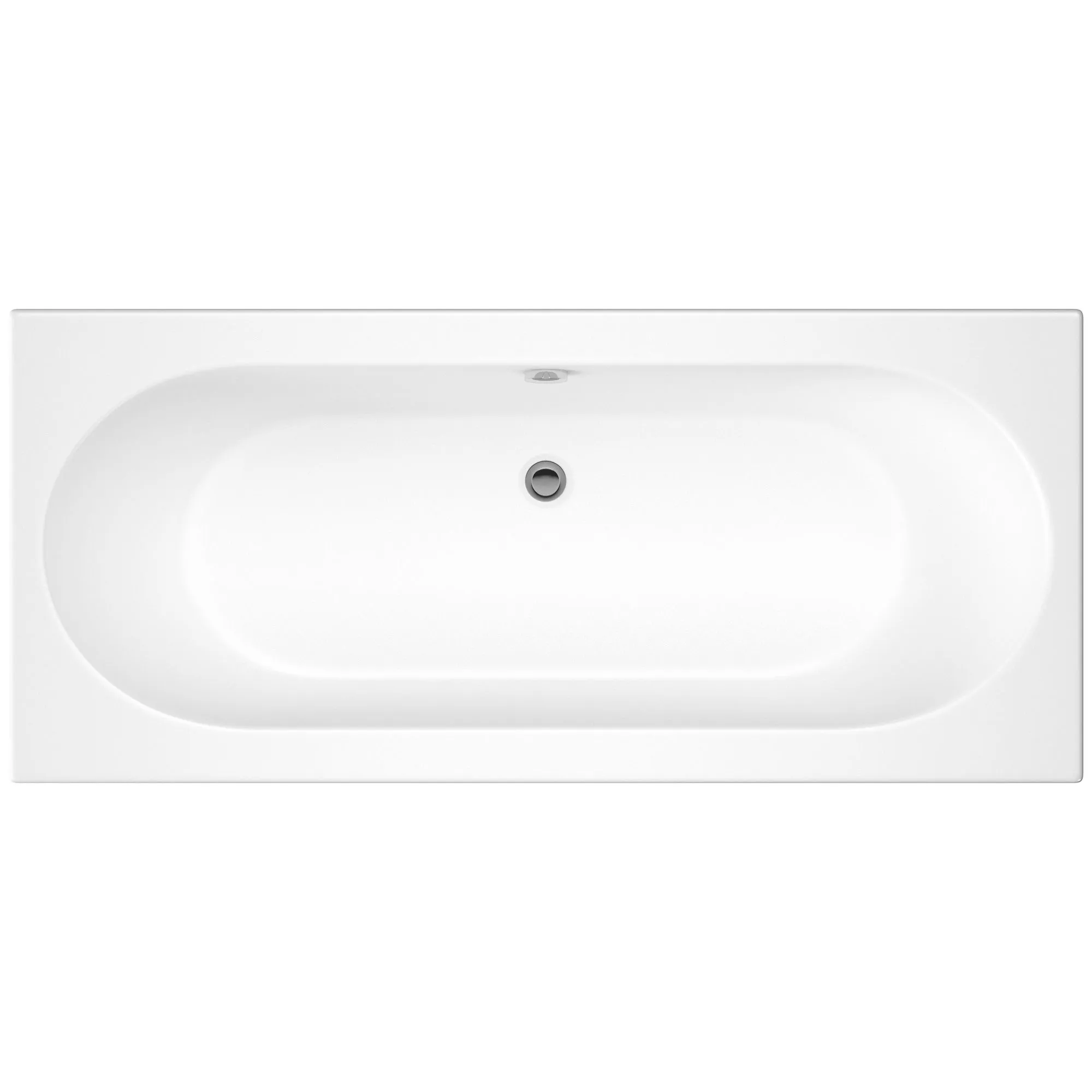 Cooke & Lewis Sovana Supercast acrylic Rectangular Straight Bath (L)1800mm (W)800mm