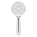 GoodHome Cavally 3-spray pattern White Chrome effect Shower head