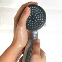 GoodHome Blyth Single-spray pattern Shower head