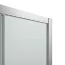 GoodHome Beloya Square Clear Shower Enclosure & tray with Corner entry double sliding door (W)800mm (D)800mm