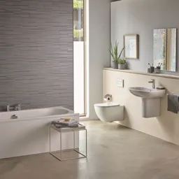 Ideal Standard Tesi Contemporary Wall hung Rimless Toilet with Soft close seat
