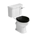 Ideal Standard Waverley Traditional Close-coupled Boxed rim Toilet set with Soft close seat