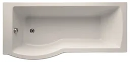 Ideal Standard Tempo Arc Acrylic Left-handed P-shaped Shower Bath (L)1695mm (W)795mm