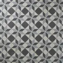 Hydrolic Black & white Matt Star Porcelain Wall & floor Tile Sample