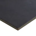 Konkrete Square Black Matt Plain Porcelain Wall & floor Tile Sample