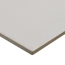 Konkrete Square White Matt Plain Porcelain Wall & floor Tile Sample