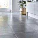 Konkrete Square Anthracite Matt Concrete effect Porcelain Wall & floor Tile Sample