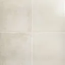 Konkrete Square Ivory Matt Concrete effect Porcelain Wall & floor Tile Sample