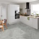 Manhattan Grey Matt Stone effect Porcelain Wall & floor Tile, Pack of 3, (L)600mm (W)600mm