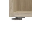 GoodHome Atomia Oak effect Modular furniture cabinet, (H)1875mm (W)375mm (D)450mm