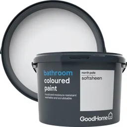 GoodHome Bathroom North pole Soft sheen Emulsion paint 2.5L