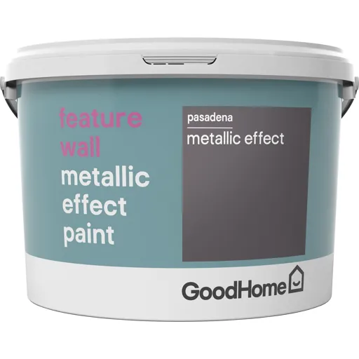 GoodHome Feature wall Pasadena Metallic effect Emulsion paint, 2L
