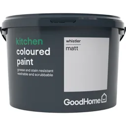 GoodHome Kitchen Whistler Matt Emulsion paint 2.5L