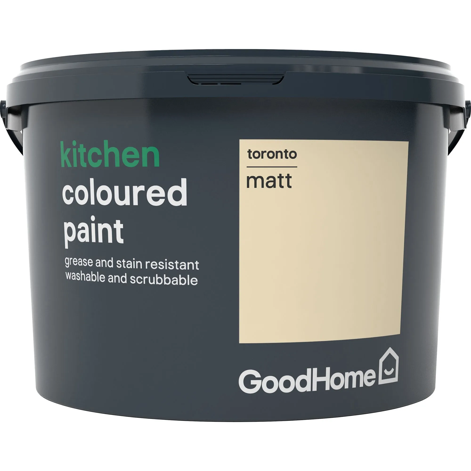 GoodHome Kitchen Toronto Matt Emulsion paint 2.5L