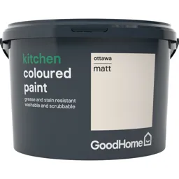 GoodHome Kitchen Ottawa Matt Emulsion paint 2.5L