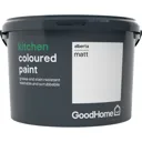GoodHome Kitchen Alberta Matt Emulsion paint 2.5L