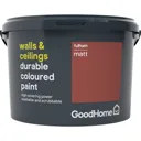 GoodHome Durable Fulham Matt Emulsion paint 2.5L