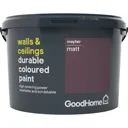 GoodHome Durable Mayfair Matt Emulsion paint, 2.5L