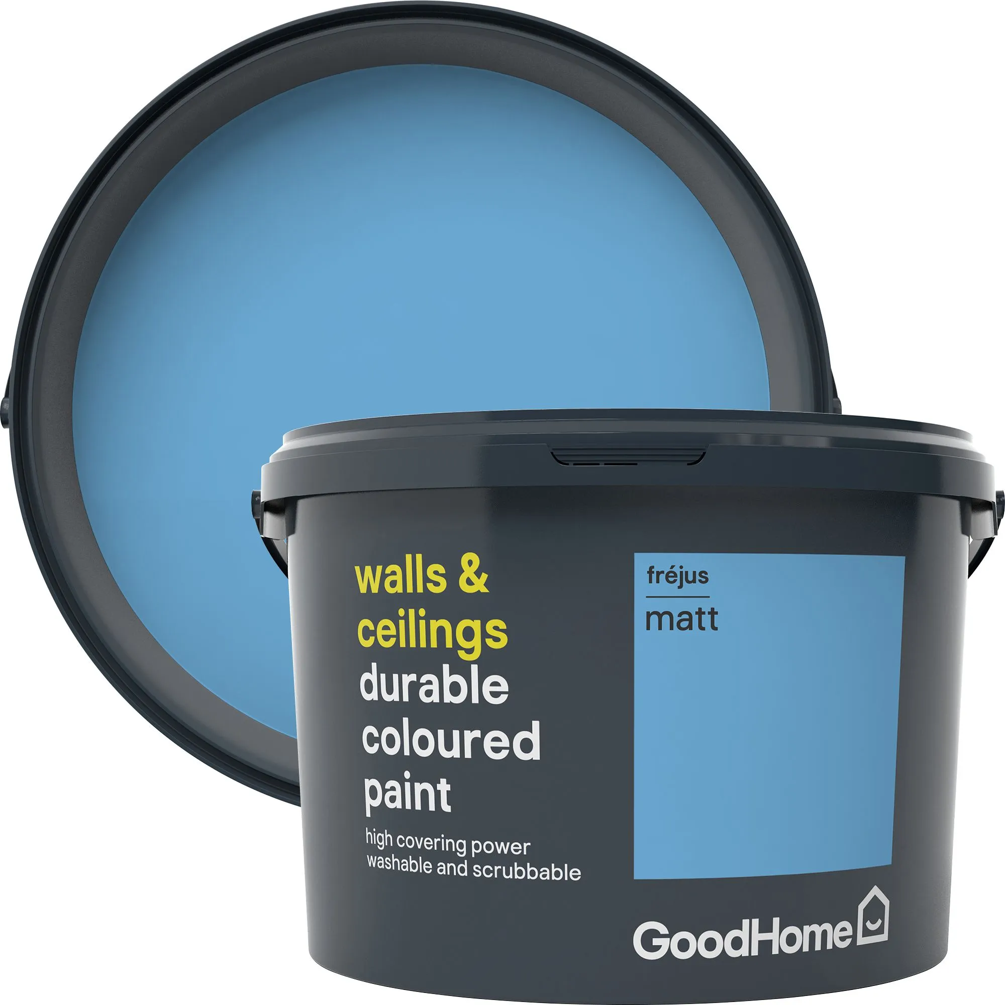 GoodHome Durable Frejus Matt Emulsion paint 2.5L
