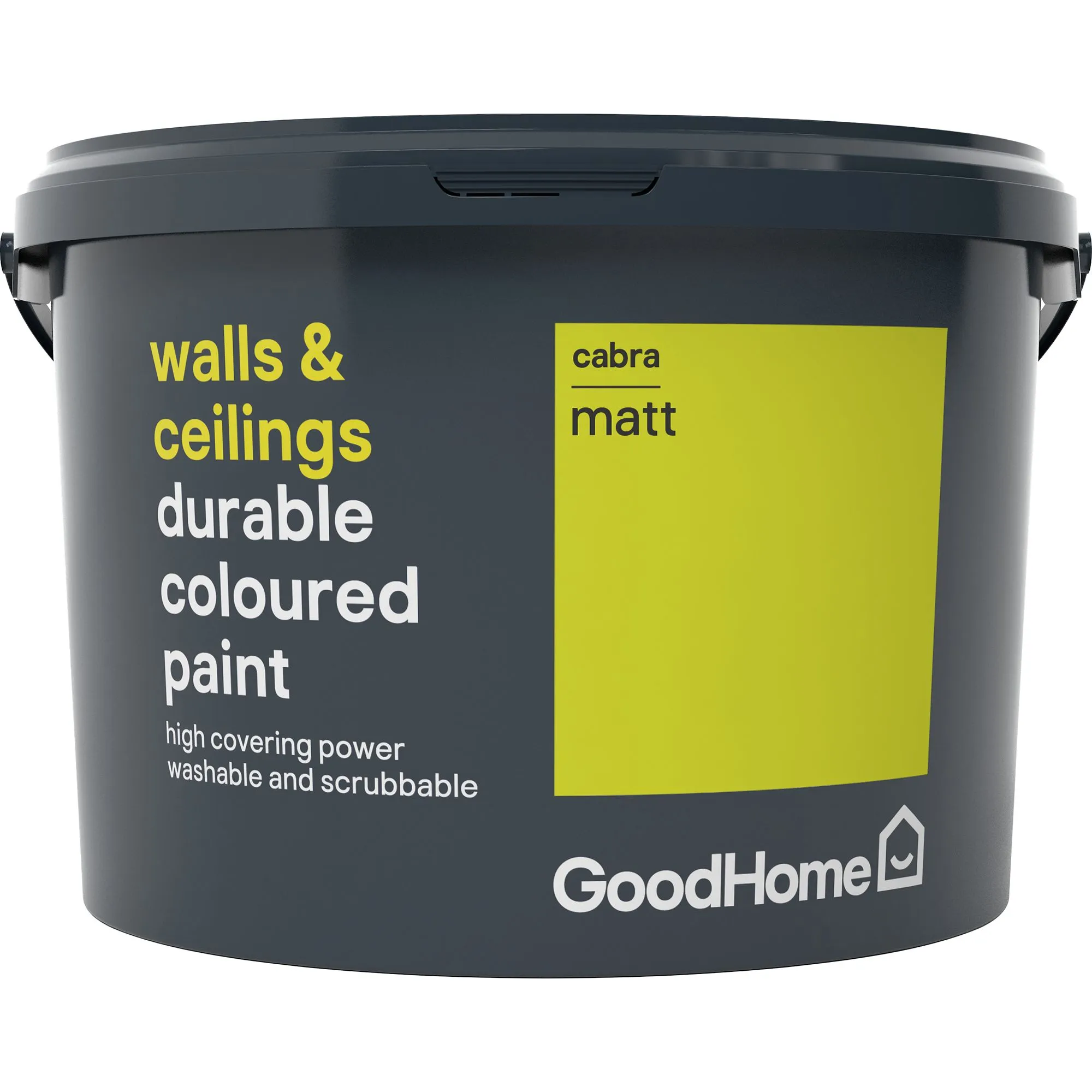 GoodHome Durable Cabra Matt Emulsion paint 2.5L