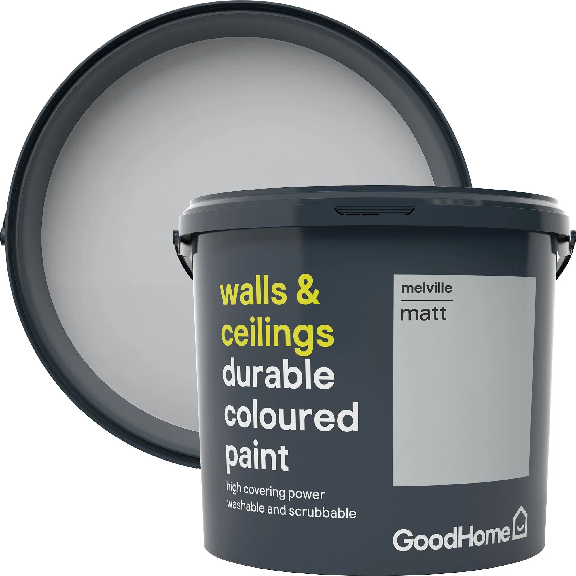 GoodHome Durable Melville Matt Emulsion paint 5L